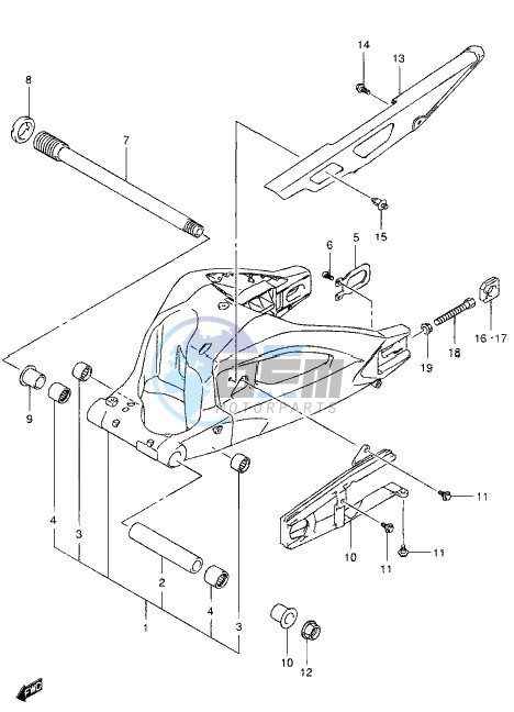 REAR SWINGINGARM