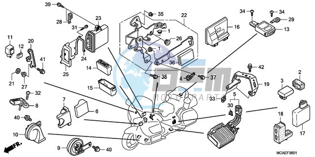 CONTROL UNIT (AIRBAG)