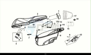 X'PRO 50 (XE05W4-EU) (E5) (M1) drawing SEAT - REAR GRIP