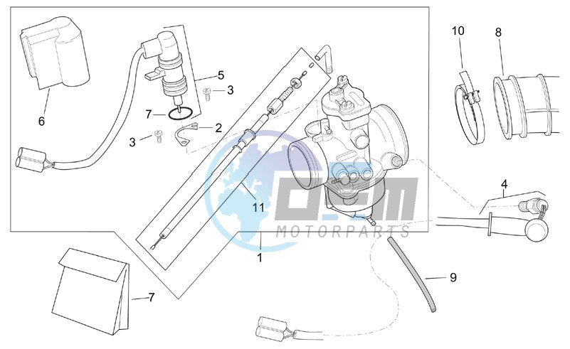 Carburettor Dell Orto I