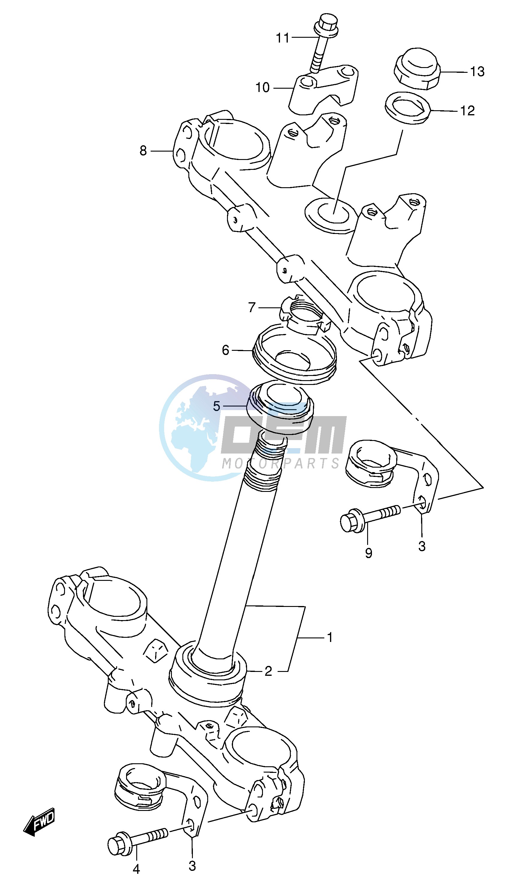 STEERING STEM