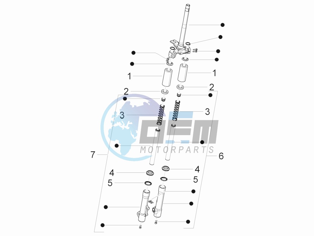 Fork components (Escorts)