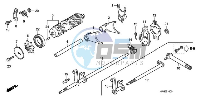 GEARSHIFT FORK