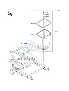 MULE_600 KAF400B8F EU drawing Optional Parts(Frame)