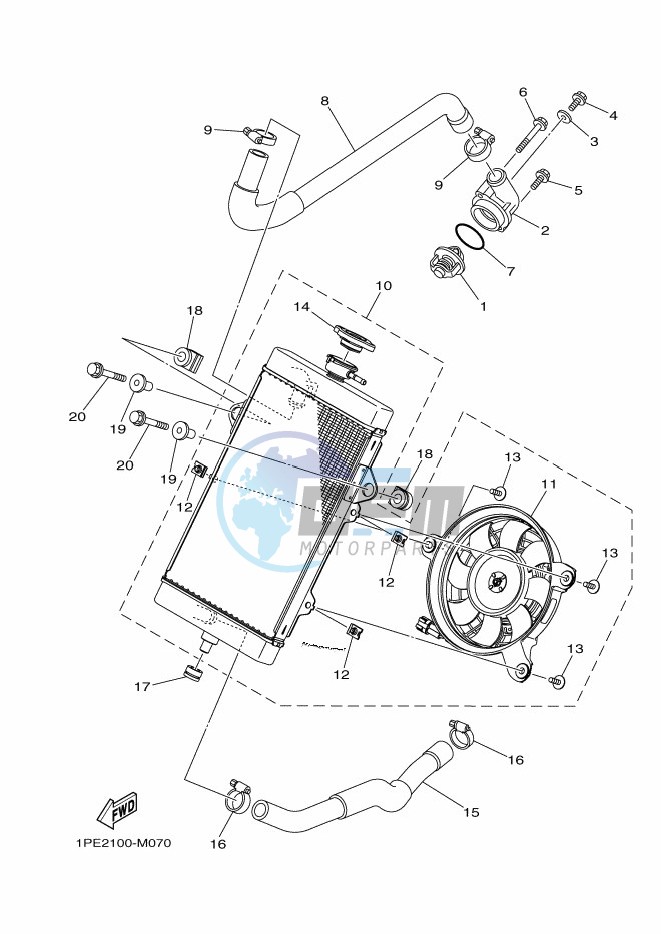 RADIATOR & HOSE