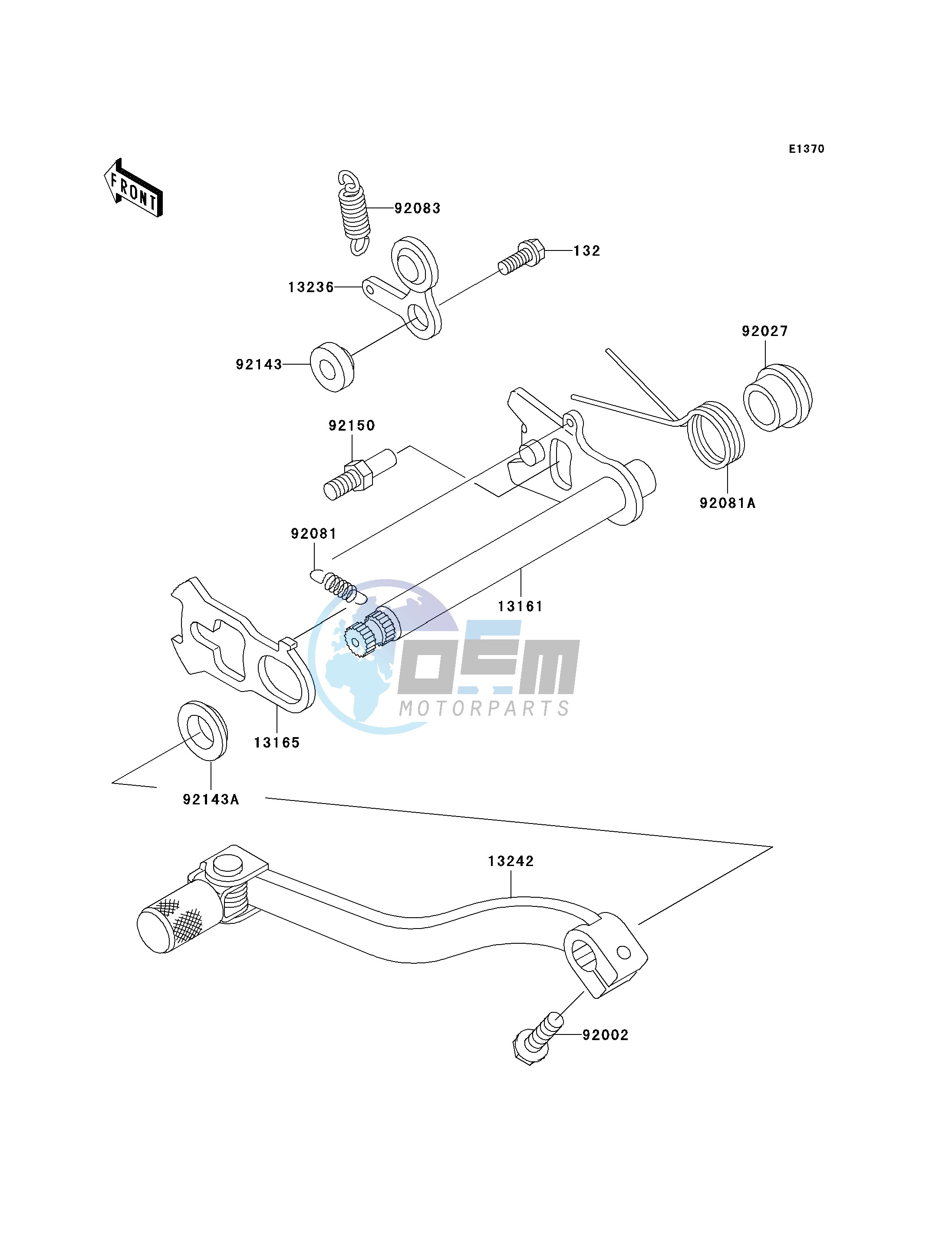 GEAR CHANGE MECHANISM