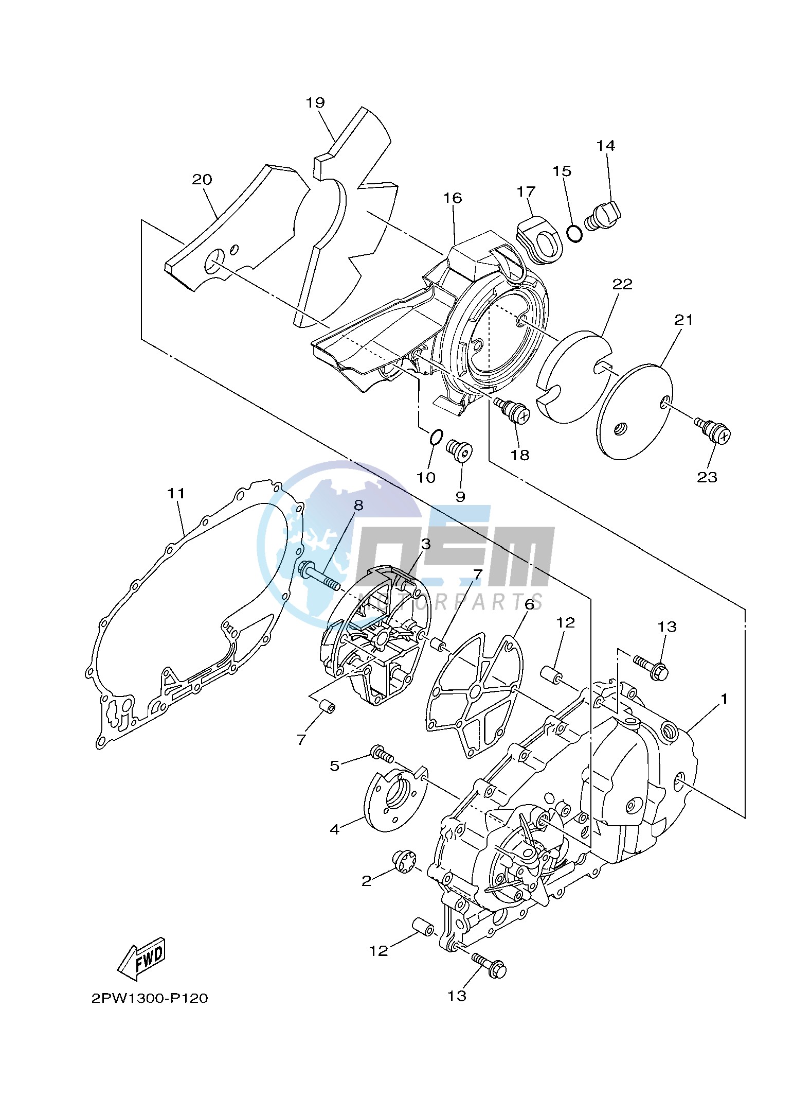 CRANKCASE COVER 1