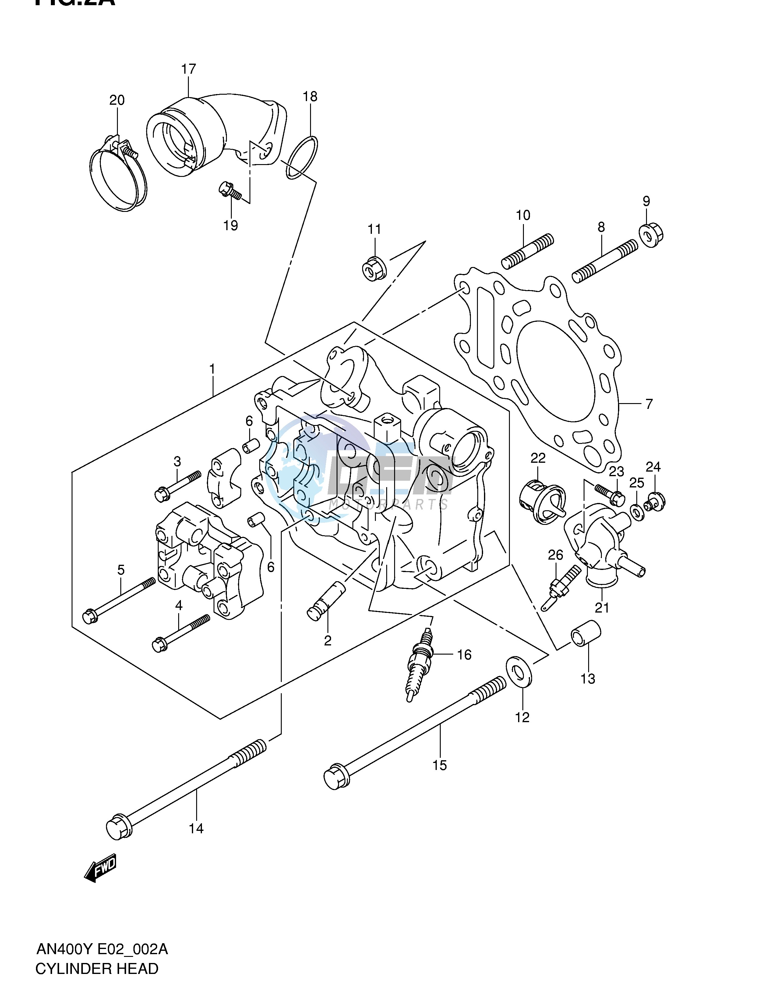 CYLINDER HEAD (MODEL K1 K2)