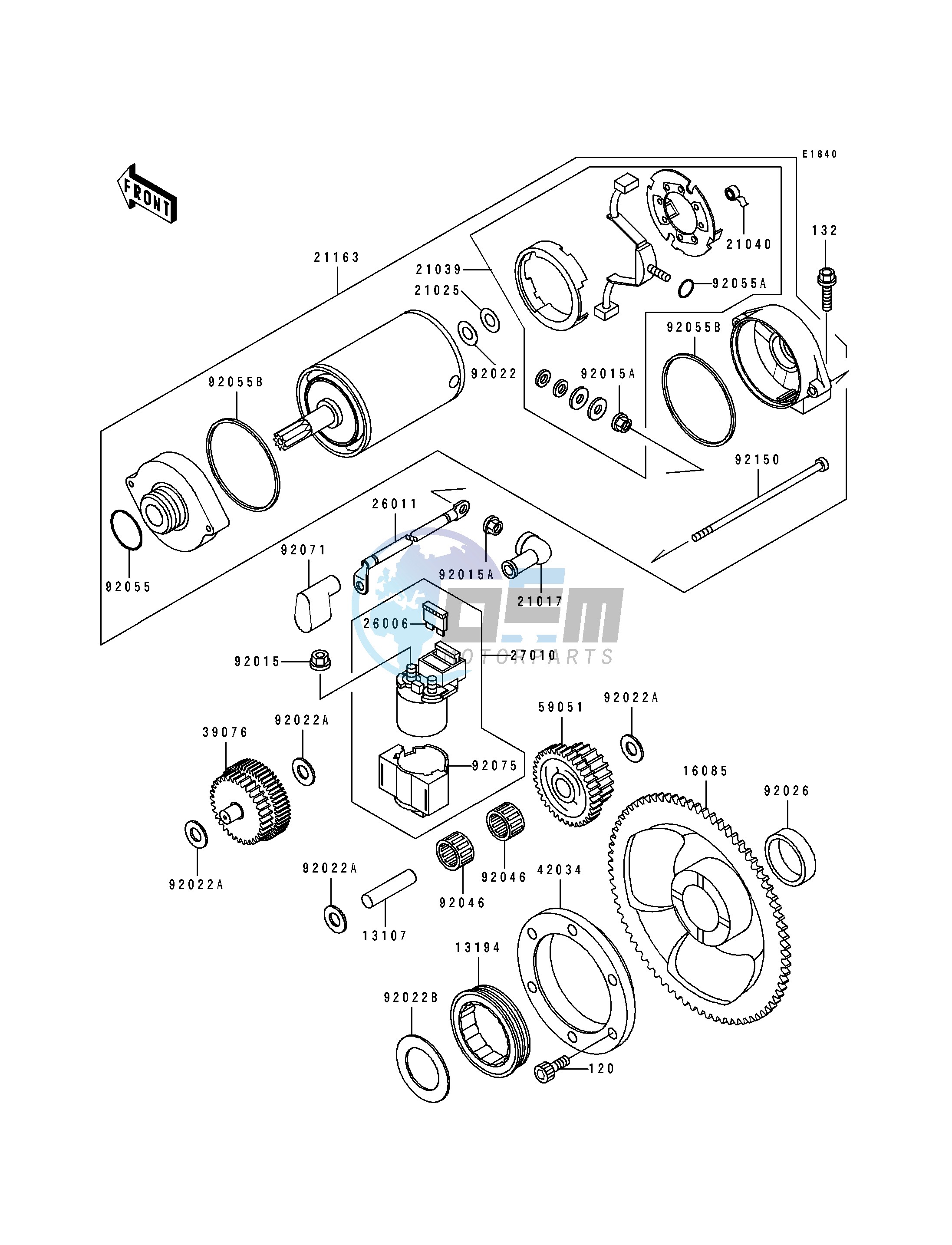 STARTER MOTOR