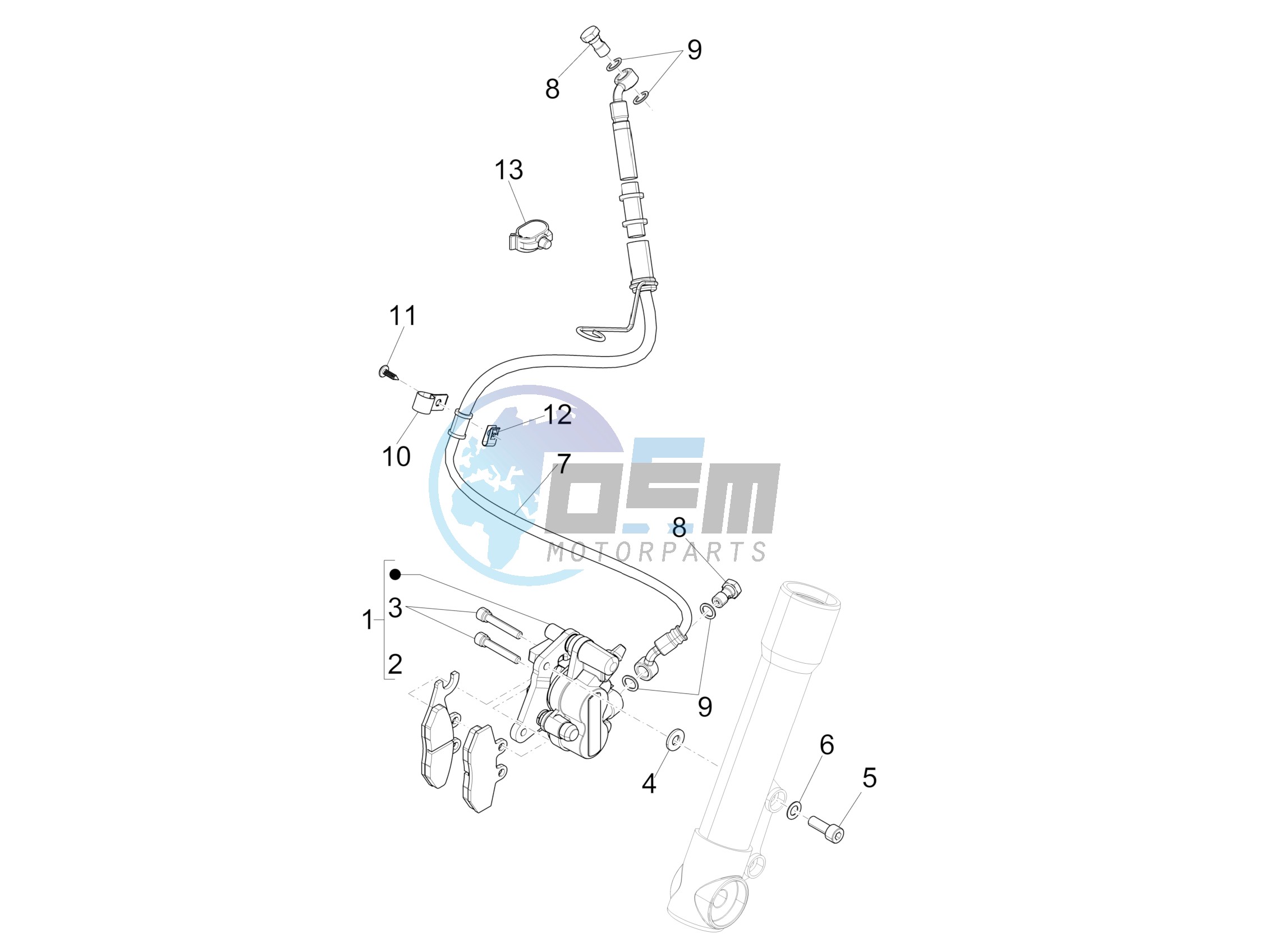 Brakes hose  - Calipers