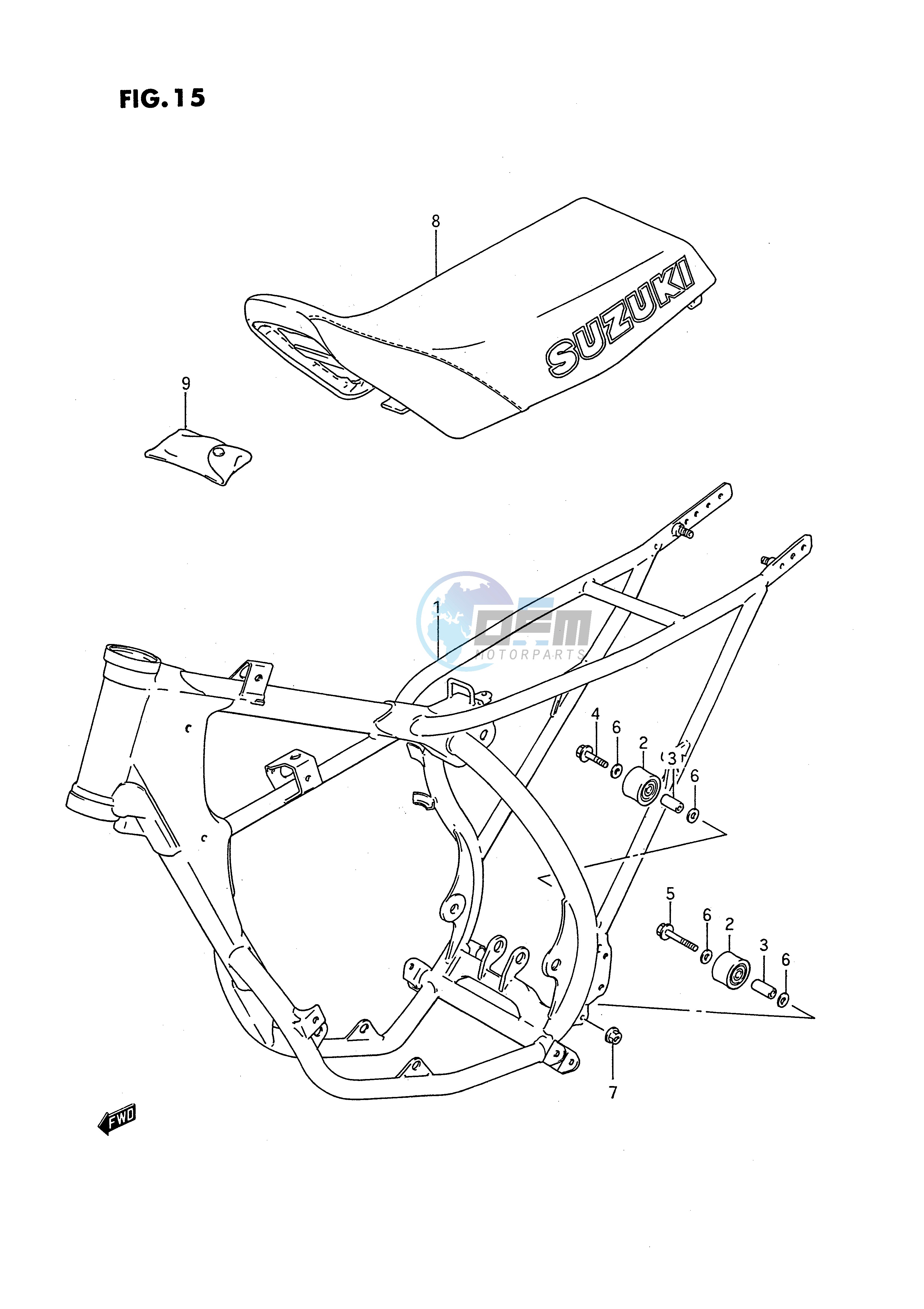 FRAME - SEAT (MODEL G)