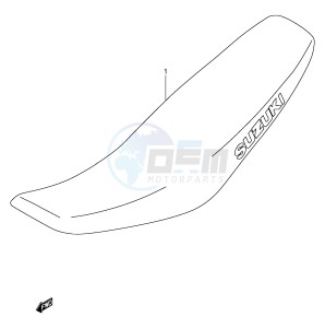 RM250 (E3-E28) drawing SEAT (MODEL K1 K2 K3 K4)