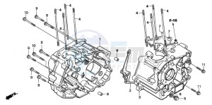 CMX250C REBEL drawing CRANKCASE