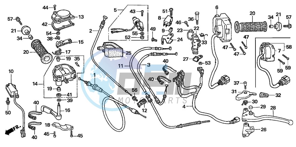 HANDLE LEVER/SWITCH/CABLE