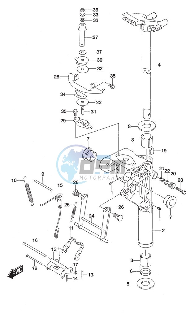 Swivel Bracket Non-Remote Control