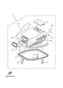 6D drawing TOP-COWLING