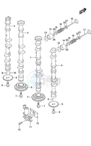 DF 250AP drawing Camshaft