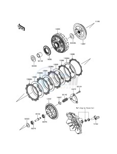 NINJA_300 EX300ADF XX (EU ME A(FRICA) drawing Clutch