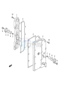 DF 200 drawing Exhaust Cover