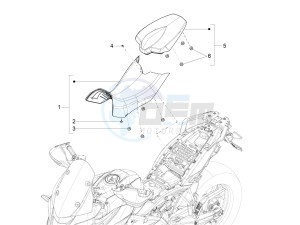 ETV 1200 Caponord Rally (EMEA, APAC) drawing Saddle