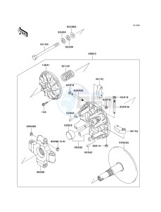 KAF 950 B [MULE 3010 DIESEL 4X4] (B7F) B6F drawing DRIVE CONVERTER