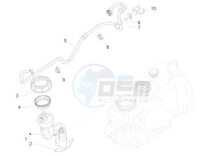 MP3 300 ie E4 LT BUSINESS - SPORT ABS (EMEA) drawing Supply system