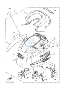 Z200N drawing TOP-COWLING