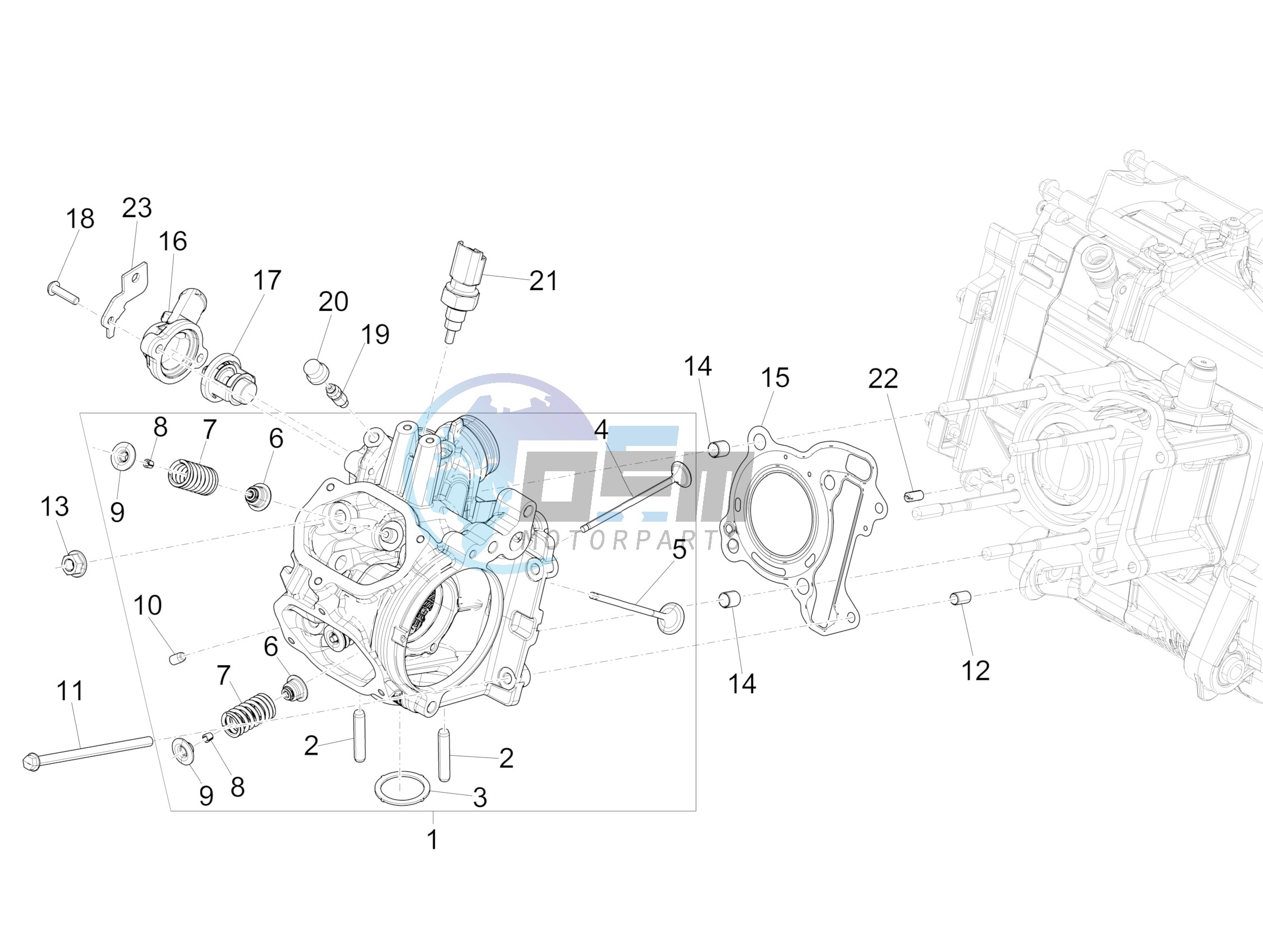 Head unit - Valve