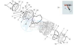 RXV-SXV 450-550 Vdb-Merriman drawing Crankcase II