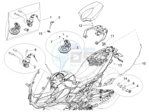 ETV 1200 Caponord Rally USA USA drawing Locks