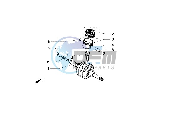 Crankshaft-Piston