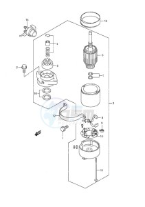 DF 50 drawing Starting Motor