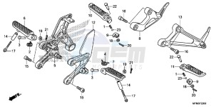 CB1000RAE CB1000R ABS E drawing STEP