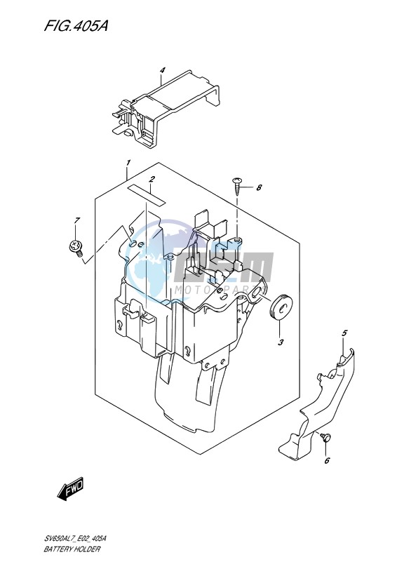 BATTERY HOLDER