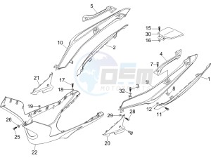 Nexus 250 e3 drawing Side cover - Spoiler