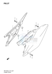 RM-Z450 EU drawing FRAME COVER