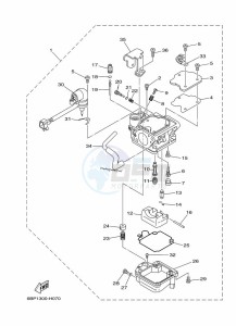 F25LMHA-2009 drawing CARBURETOR