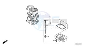 CRF150R9 Europe Direct - (ED / 2ED) drawing CARBURETOR O.P. KIT