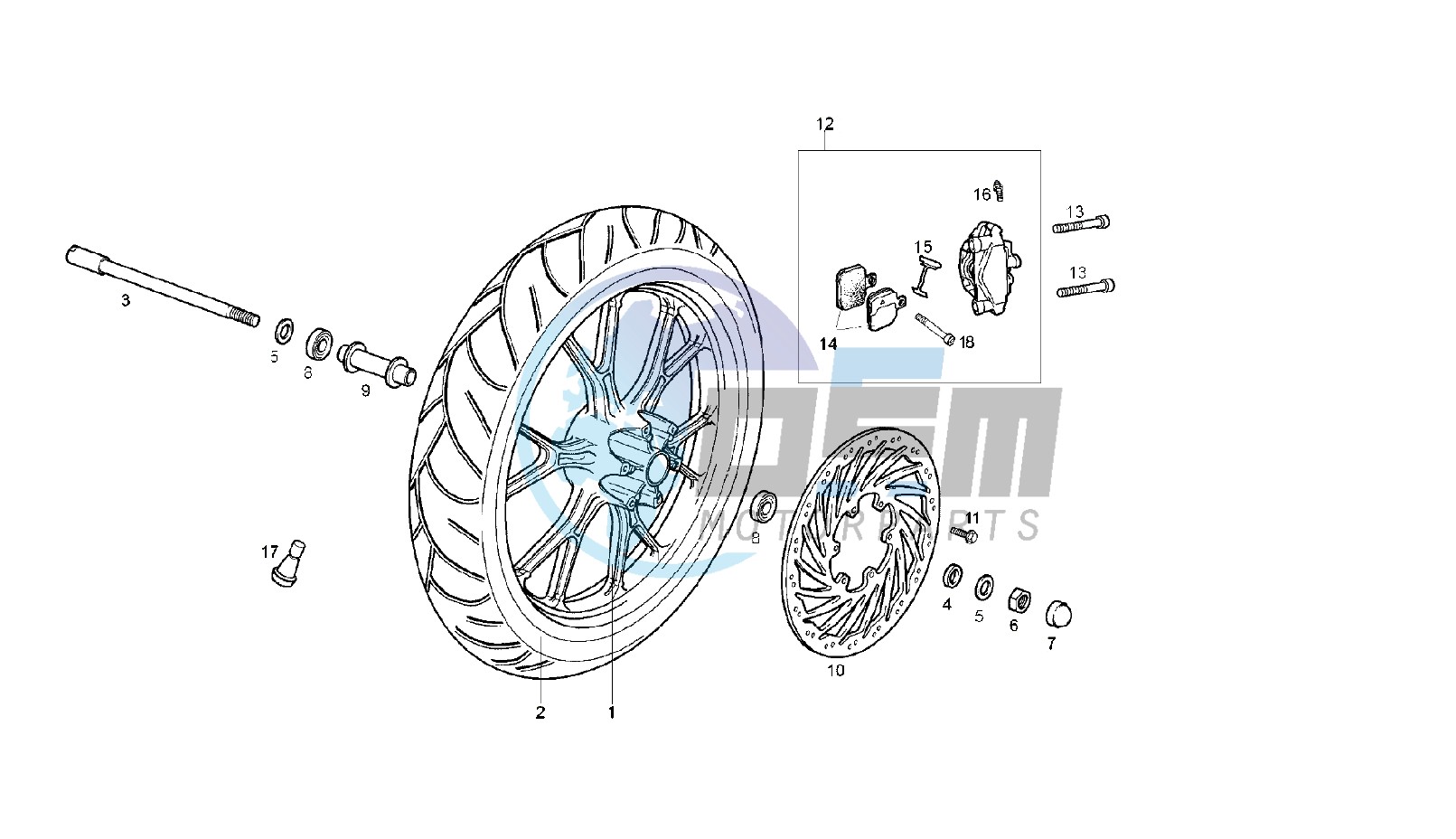 FRONT WHEEL