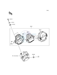 VULCAN_S_ABS EN650BFF XX (EU ME A(FRICA) drawing Meter(s)