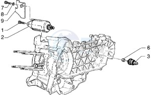 Hexagon 180 GTX drawing Electric starter