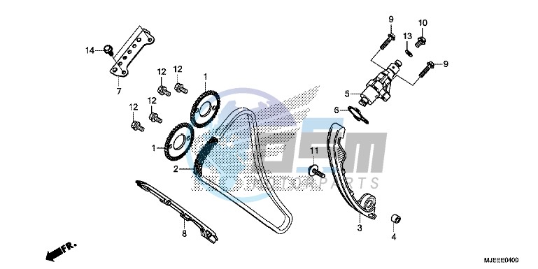 CAM CHAIN/TENSIONER