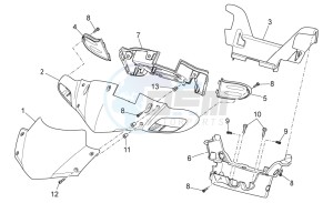 SR 50 H2O new ie AND carb. drawing Front body I