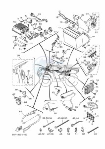 YFM450FWBD KODIAK 450 (B5R2) drawing ELECTRICAL 1