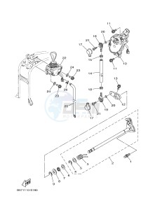 YXZ1000ETS YXZ10YESH YXZ1000R EPS SS SPECIAL EDITION (B57J) drawing SHIFT SHAFT