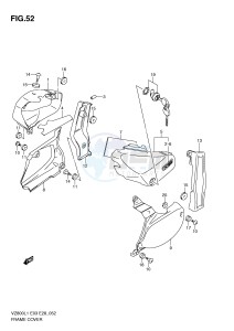 VZ800 (E3-E28) MARAUDER drawing FRAME COVER (VZ800L1 E3)