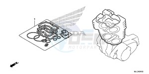 NC700XDE NC700XD 2ED - (2ED) drawing GASKET KIT A