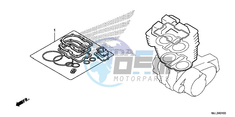 GASKET KIT A