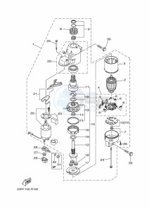 FL150FET drawing STARTER-MOTOR