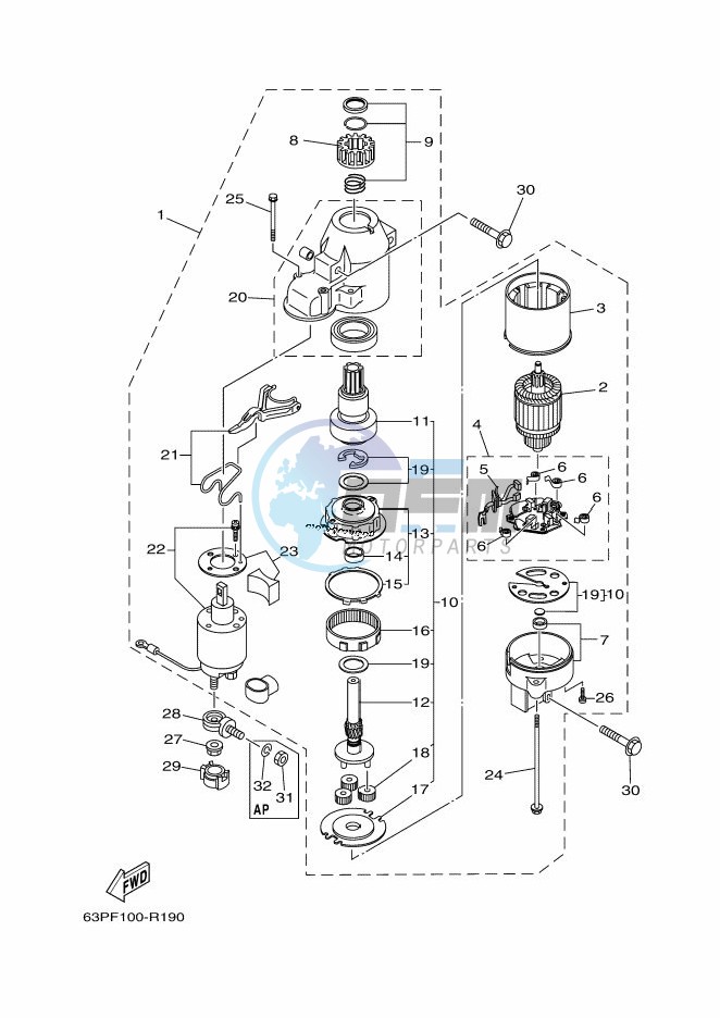 STARTER-MOTOR